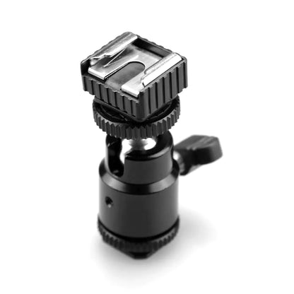 2-in-1 Camera Mini Tripod with Hot Shoe and Cold Shoe